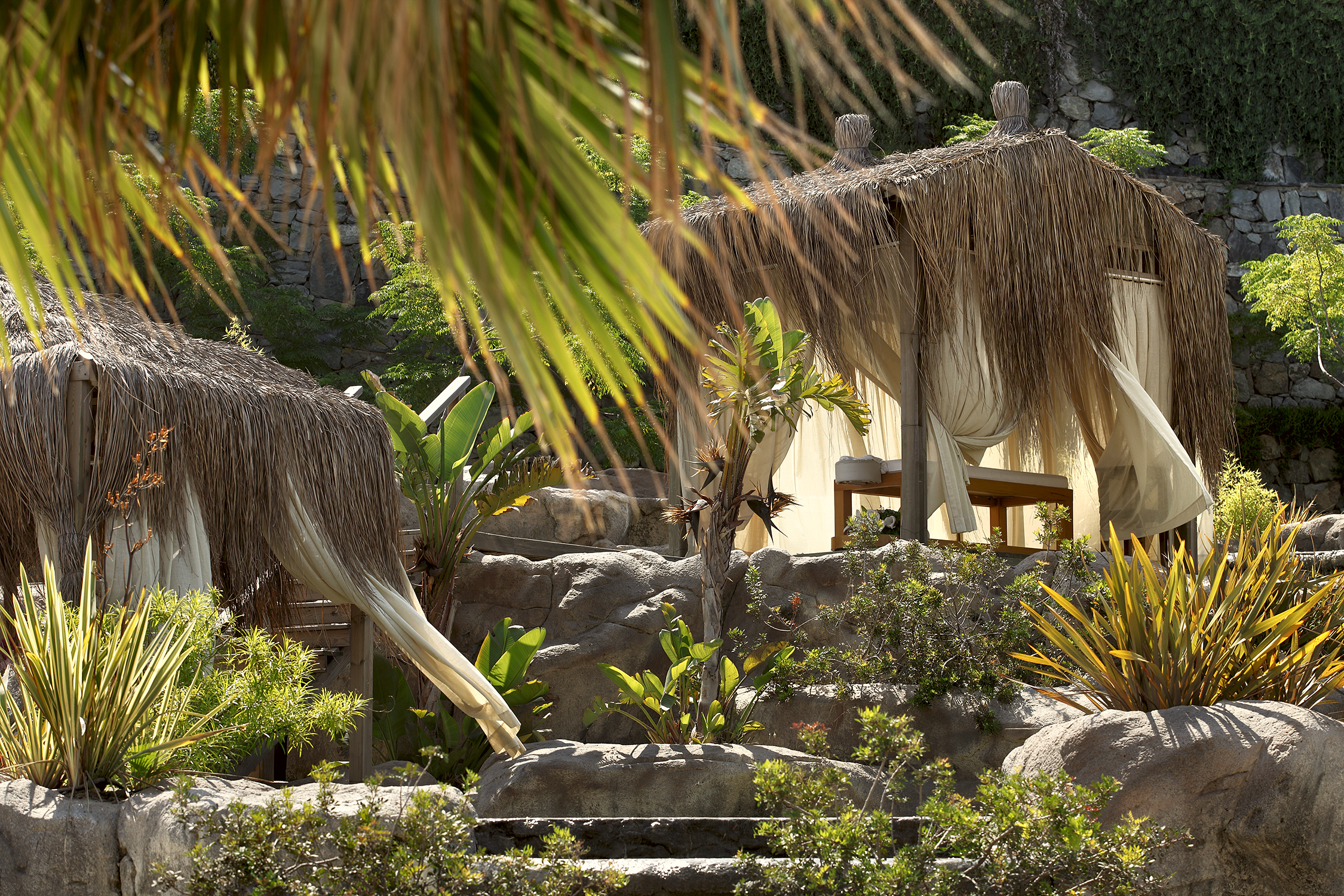 Sianji Well-Being Resort açık hava spa alanı